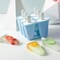 Popsicle Mould,Popsicle Maker Popsicle Molds 6 Pieces Silicone Ice Pop Molds BPA Free Popsicle Mold Reusable Easy Release Ice Pop Make (Blue)